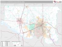 Huntsville Metro Area Wall Map