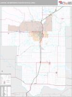 Lawton Metro Area Wall Map