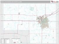 Lincoln Metro Area Wall Map