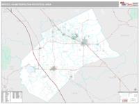 Merced Metro Area Wall Map