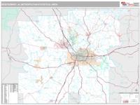 Montgomery Metro Area Wall Map