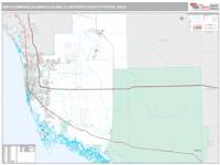 Naples-Immokalee-Marco Island Metro Area Wall Map