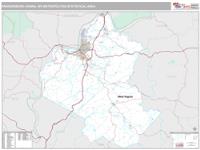 Parkersburg-Vienna Metro Area Wall Map