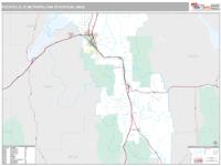 Pocatello Metro Area Wall Map