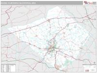 Reading Metro Area Wall Map
