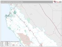 Salinas Metro Area Wall Map