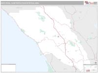 Santa Rosa Metro Area Wall Map