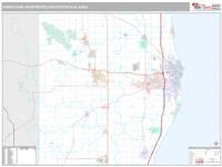 Sheboygan Metro Area Wall Map