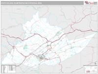 State College Metro Area Wall Map