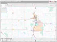 Wausau Metro Area Wall Map