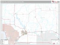 Manhattan Metro Area Wall Map