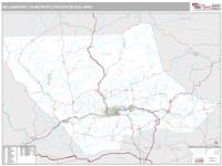 Williamsport Metro Area Wall Map