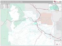 Yakima Metro Area Wall Map