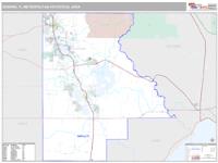 Sebring Metro Area Wall Map