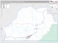 Walla Walla Metro Area Wall Map