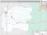 Albany Metro Area Wall Map