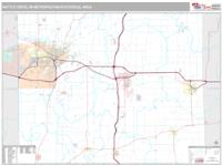 Battle Creek Metro Area Wall Map