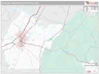 Cleveland Metro Area Wall Map