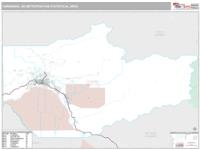 Fairbanks Metro Area Wall Map