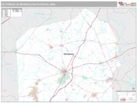 Gettysburg Metro Area Wall Map