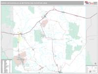 Baltimore-Washington Metro Area Wall Map
