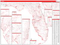 Florida  Wall Map