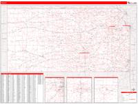 Kansas  Wall Map