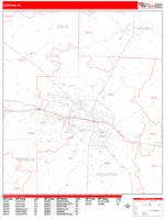 Dothan Wall Map