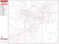 Little Rock Wall Map