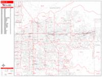 Mesa Wall Map