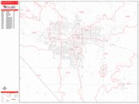 Bakersfield Wall Map