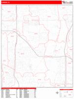 Carson Wall Map
