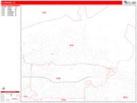 Glendora Wall Map