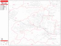 Thousand Oaks Wall Map