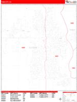 Yuba City Wall Map