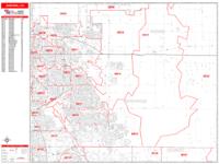 Aurora Wall Map