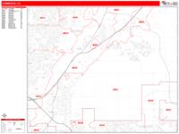Commerce City Wall Map