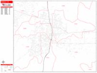 Pueblo Wall Map