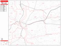 East Hartford Wall Map