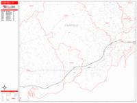 Fairfield Wall Map
