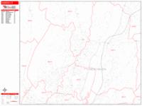 Hamden Wall Map
