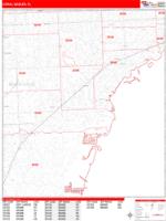 Coral Gables Wall Map
