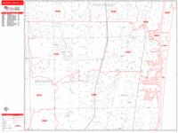 Deerfield Beach Wall Map