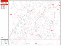 Spring Hill Wall Map