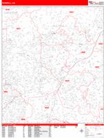 Roswell Wall Map