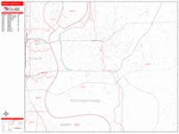 Council Bluffs Wall Map