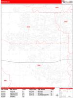 Meridian Wall Map