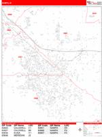 Nampa Wall Map