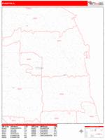 Evanston Wall Map