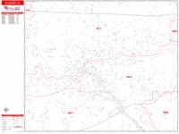 Elkhart Wall Map